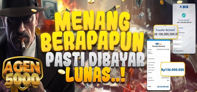 MENANG BERAPAPUN DI BAYAR LUNAS